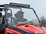Super ATV Scratch Resistant Full Windshield for Arctic Cat HDX / Prowler 