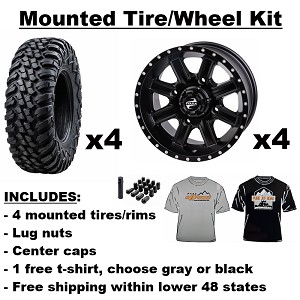 Tusk Terrabite Tires on Tusk Cascade Wheels 